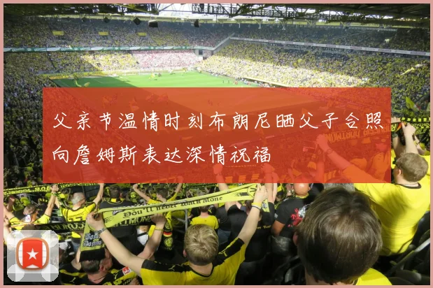 父亲节温情时刻布朗尼晒父子合照向詹姆斯表达深情祝福